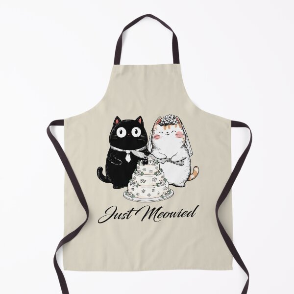 Item preview, Just Married Cats, Sweet Wedding Cake designed and sold by OrenjiArtShop.