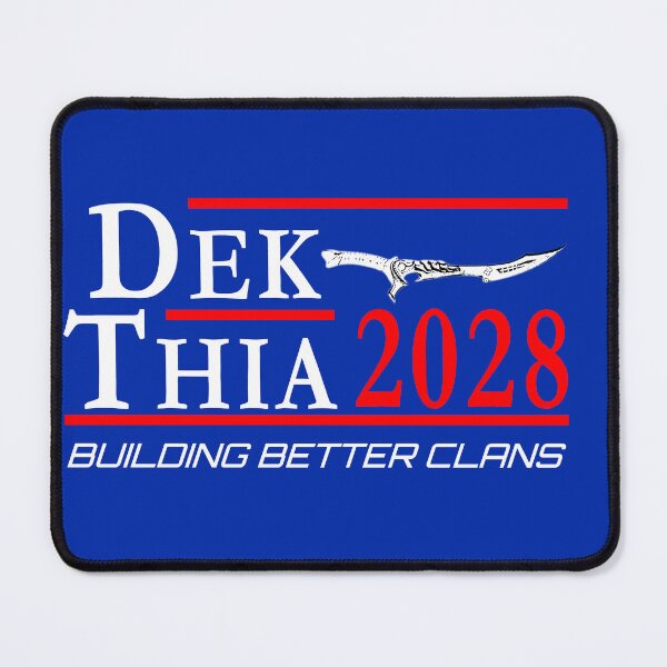 Item preview, Dek Thia Building Better Clans 2028 for the Universe designed and sold by electrovista.
