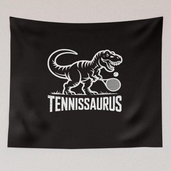 Item preview, Tennisaurus Dinosaur Tennis Racket Sports designed and sold by LapFemile.