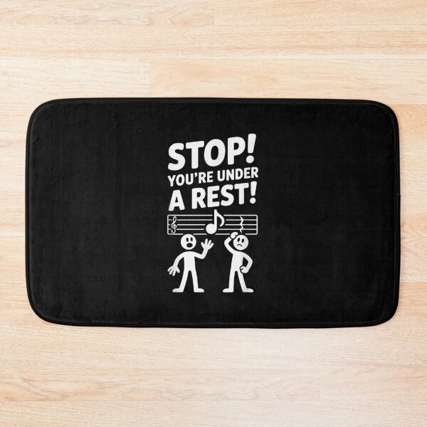 Item preview, Under a Rest Funny Music Lover Music Teacher Pun designed and sold by Stoorn621.