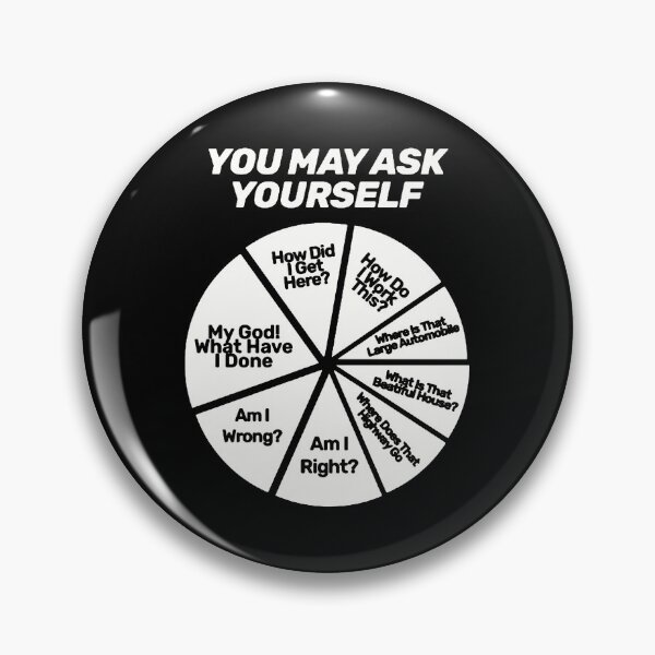 Item preview, You May Ask Yourself designed and sold by lucypowel.