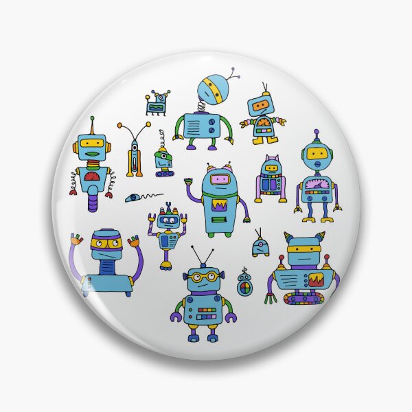 Item preview, Steampunk Robot All-Over Print designed and sold by Unhinged Heather.