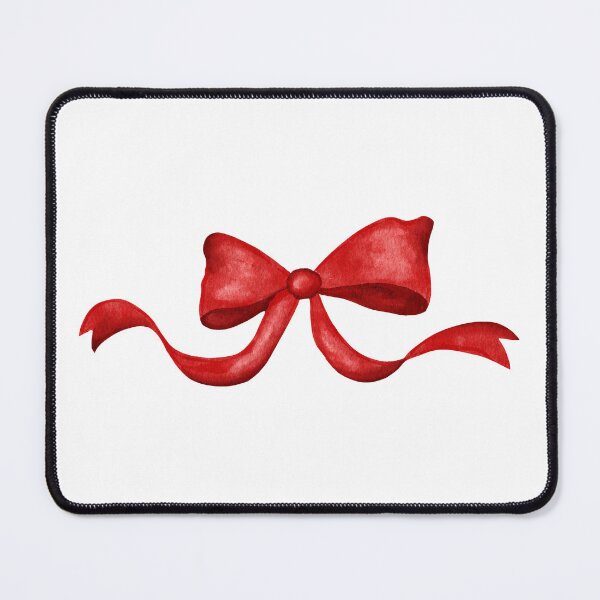 Item preview, Watercolor Red Ribbon Bow – Cute Festive Decorative Design designed and sold by EmeryJH.