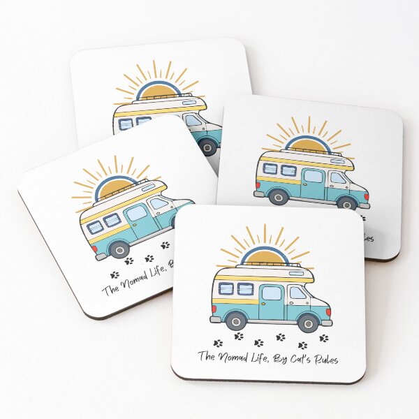 Item preview, The Nomad Life, By Cat's Rules. Funny RV and Cat design designed and sold by SofikoDesigns.
