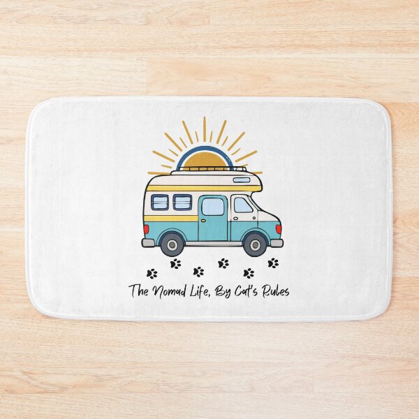 Item preview, The Nomad Life, By Cat's Rules. Funny RV and Cat design designed and sold by SofikoDesigns.