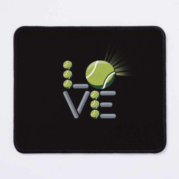 Item preview, Tennis Green Player Racket Pattern Love Logo Ball designed and sold by LapFemile.