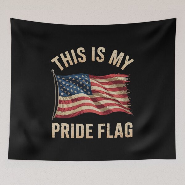 Item preview, 4th Of July This Is My Pride Flag US Patriotic Men Women  designed and sold by KonstanKoraner.