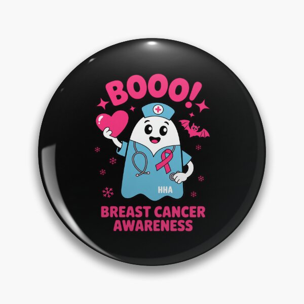 Item preview, Spooky HHA Halloween Breast Cancer Awareness designed and sold by ShelFisher.