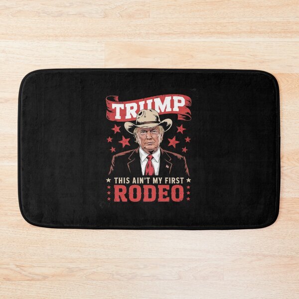 Item preview, Ain't My First Rodeo Western Cowboy Trump  designed and sold by EllinoKlemo.