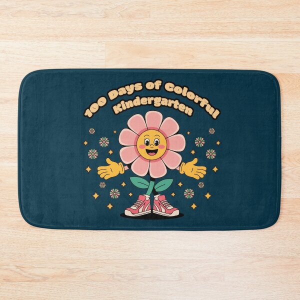 Item preview, 100 Days of Colorful Kindergarten – Fun Classroom Celebration Quote designed and sold by TextMood.