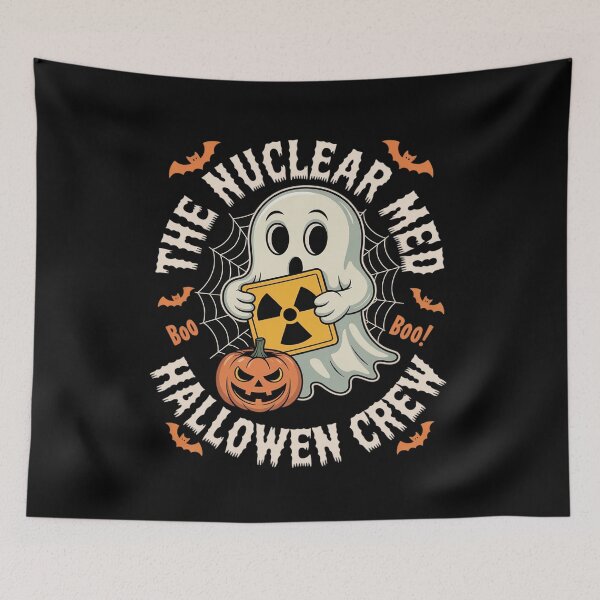 Item preview, Spooky Nuclear Med Tech Halloween Crew Nuclear Medicine Xray designed and sold by ShelFisher.