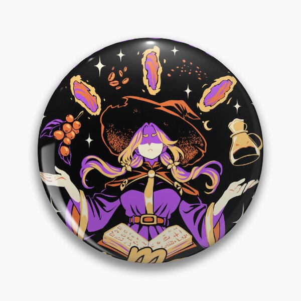 Item preview, Magical Coffee Witch Illustration designed and sold by Pupung oktavian.