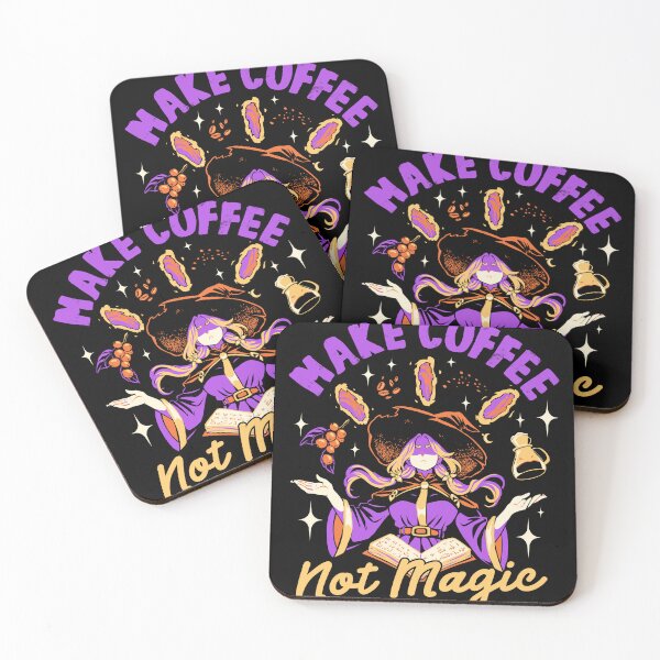 Item preview, Magical Coffee Witch Illustration designed and sold by Pupung oktavian.