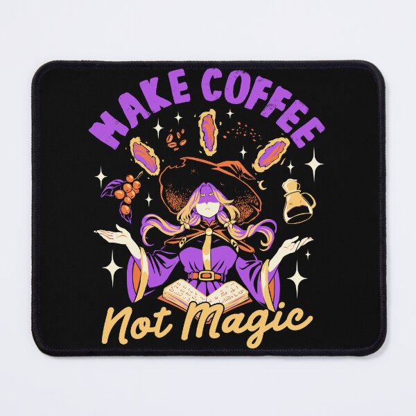 Item preview, Magical Coffee Witch Illustration designed and sold by Pupung oktavian.