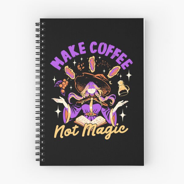 Item preview, Magical Coffee Witch Illustration designed and sold by Pupung oktavian.