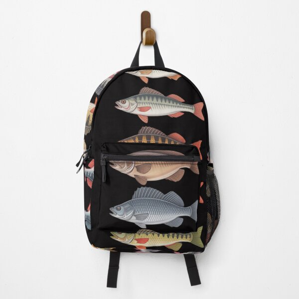 Item preview, Types Of Freshwater Fish Species Fishing Fisherman Anglers designed and sold by ConceptThena.