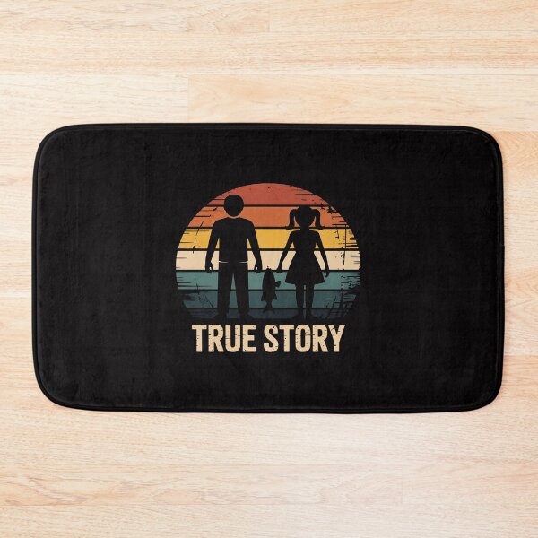Item preview, True Story Fishing Couple Quote designed and sold by ConceptThena.