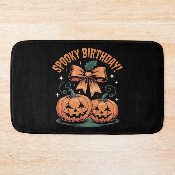 Item preview, Spooky October Birthday Pumpkin Halloween Party 2025 themed designed and sold by ShelFisher.