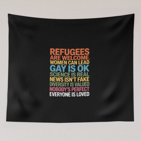 Item preview, Anti Trump Science Refugees Love Womens Rights Gay  designed and sold by EllinoKlemo.
