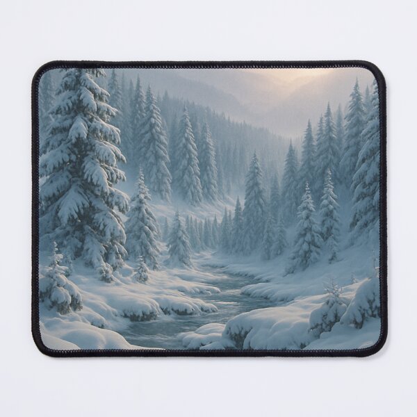 Item preview, Peaceful Winter Wonderland River designed and sold by Eric’s Creative Corner.