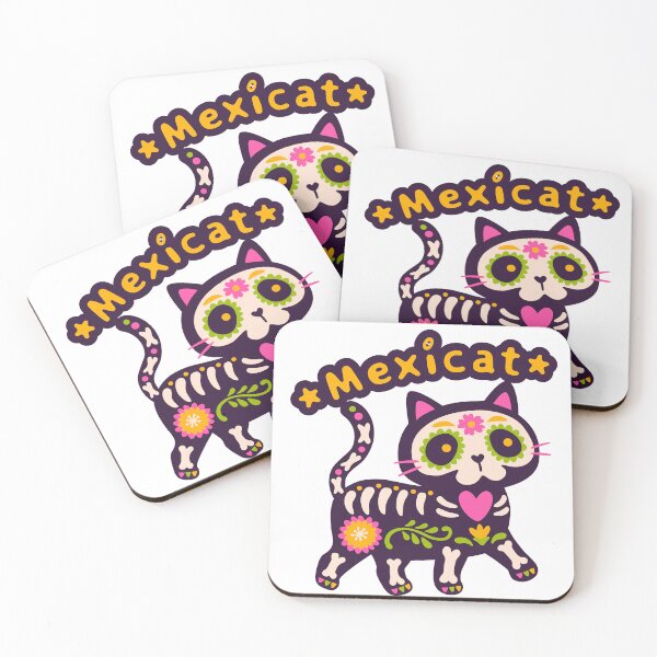 Item preview, Mexicat Cat Day of the Dead Style designed and sold by pUNKnown.