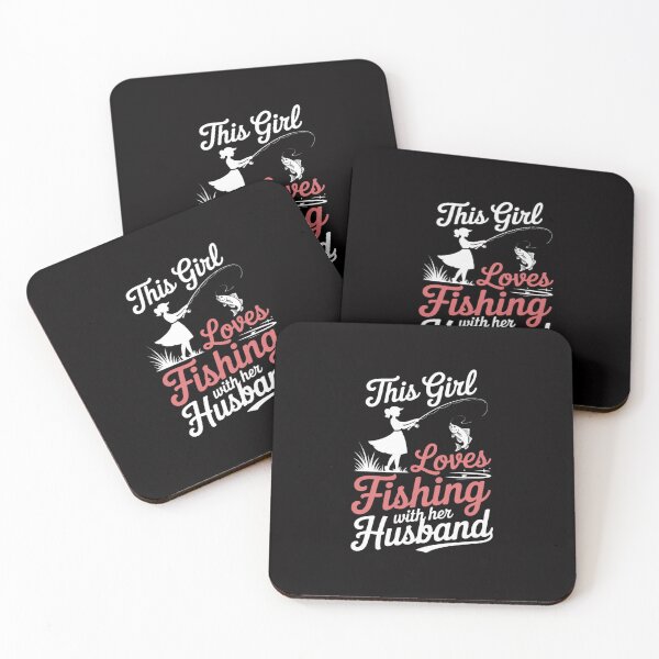 Item preview, This Girl Loves Fishing With Her Husband - Fisherman Fish designed and sold by ConceptThena.
