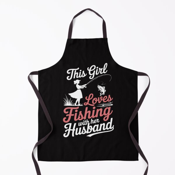 Item preview, This Girl Loves Fishing With Her Husband - Fisherman Fish designed and sold by ConceptThena.