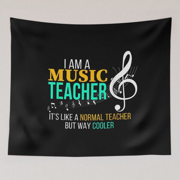 Item preview, Funny Music Teacher T-Shirt Cool Teacher Gift for Men designed and sold by Stoorn621.