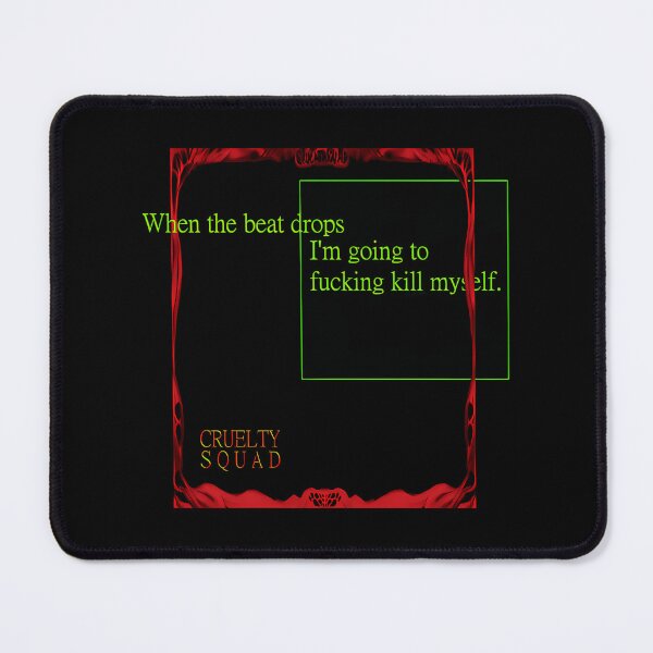 Item preview, Cruelty Squad Merch When The Beat Crops, I'm Going To Meme designed and sold by ViolaOrn.