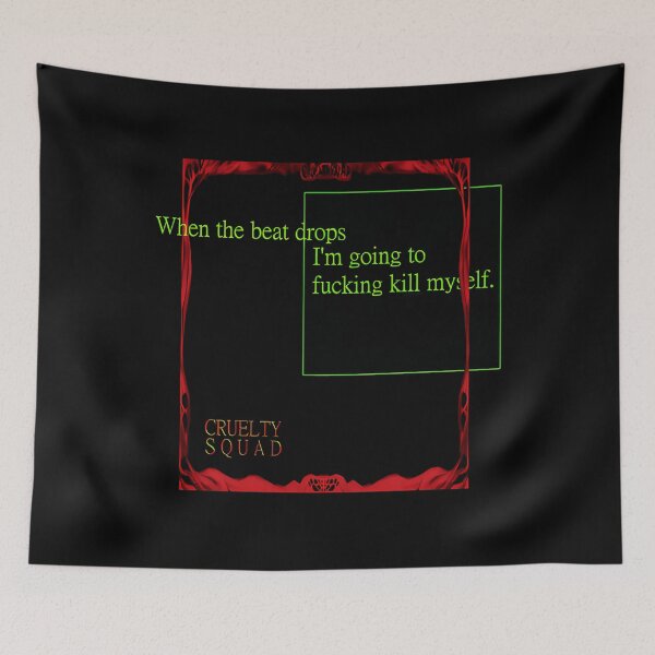 Item preview, Cruelty Squad Merch When The Beat Crops, I'm Going To Meme designed and sold by ViolaOrn.