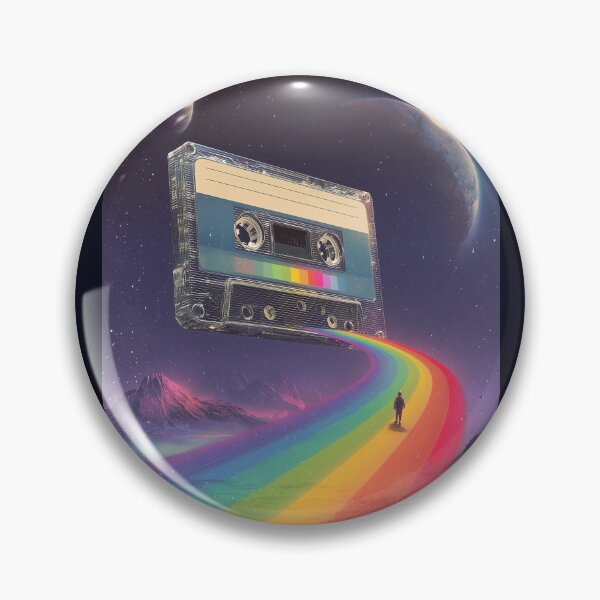 Item preview, Cosmic Mixtape Highway designed and sold by ArgentoArt.
