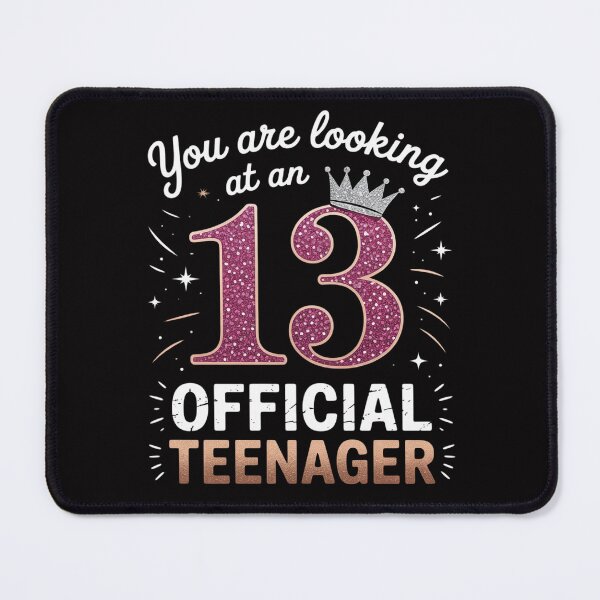 Item preview, You Are Looking At Official Teenager 13 13th Birthday Girls designed and sold by ConceptThena.