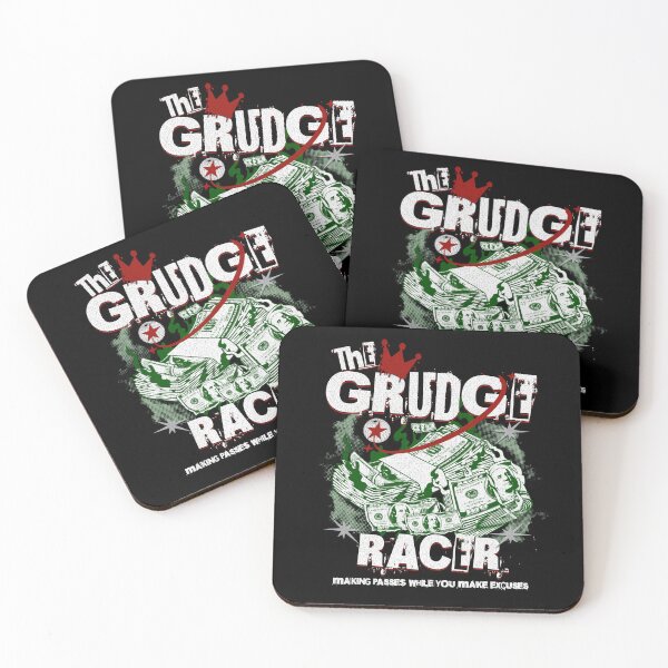Item preview, The Grudge Racer – Making Passes While You Make Excuses Drag Racing Street Racing designed and sold by CarantinedChaos.