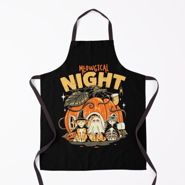 Item preview, Meowgical Night – Cute Halloween Cat Trio designed and sold by Pupung oktavian.