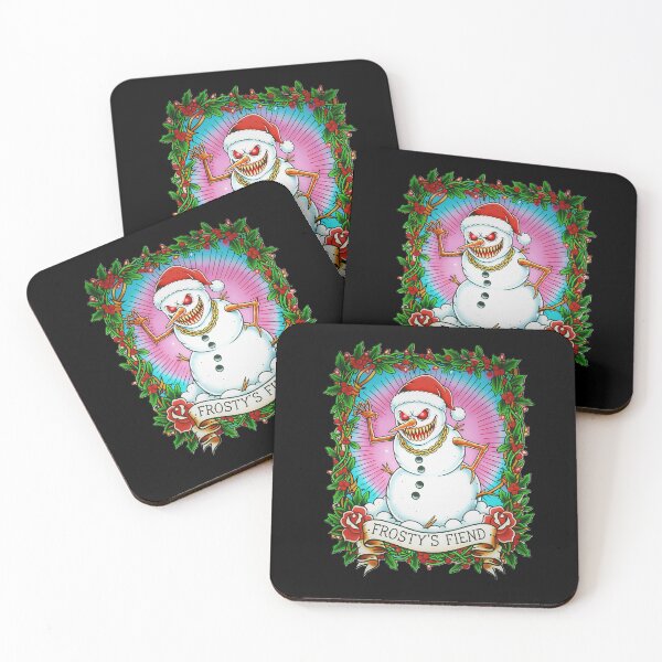Item preview, Evil Snowman Horror - Frosty's Fiend Flash designed and sold by CoffinsArt.