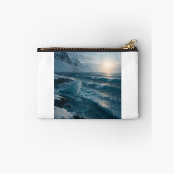 Item preview, Arctic Sunrise Over Frozen Waves Phone Cases designed and sold by Eric’s Creative Corner.