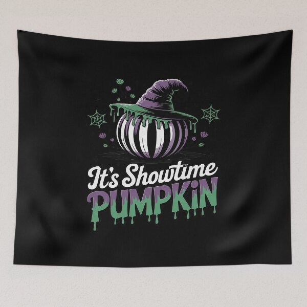 Item preview, Spooky Pumpkin Witch, Gothic Witch Hat,It's Showtime Pumpkin designed and sold by Sandrhaus.