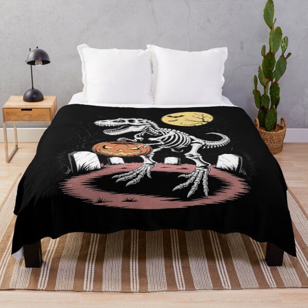 Item preview, Spooky Saurus Halloween Dinosaur Skeleton T Rex Dino designed and sold by Sandrhaus.