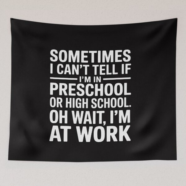 Item preview, Work Office Workplace Sarcastic Saying designed and sold by ConceptThena.