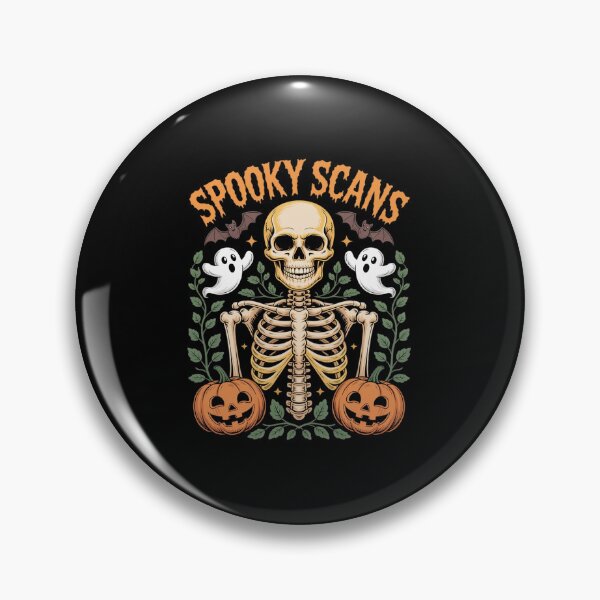 Item preview, Spooky Scans Radiology Tech CT Skeleton Ribcage Halloween designed and sold by Sandrhaus.