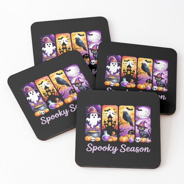Item preview, Spooky Season Ghost Witch Cat Halloween designed and sold by Sandrhaus.