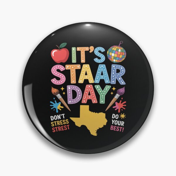 Item preview, It's STAAR Day Don't Stress Do Your Best Exam Day Funny designed and sold by itsnothatweird.
