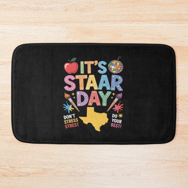 Item preview, It's STAAR Day Don't Stress Do Your Best Exam Day Funny designed and sold by itsnothatweird.