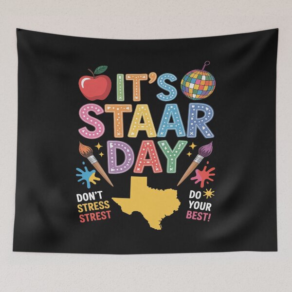 Item preview, It's STAAR Day Don't Stress Do Your Best Exam Day Funny designed and sold by itsnothatweird.