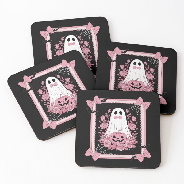 Item preview, Spooky Season Halloween Floral Ghost Pumpkin designed and sold by Sandrhaus.