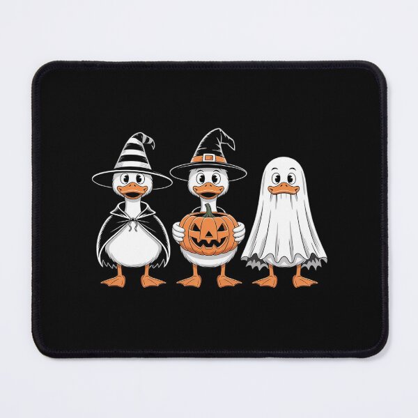 Item preview, Spooky Season Halloween Goose Ghost Witch Jack O Lantern designed and sold by Sandrhaus.