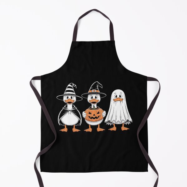 Item preview, Spooky Season Halloween Goose Ghost Witch Jack O Lantern designed and sold by Sandrhaus.