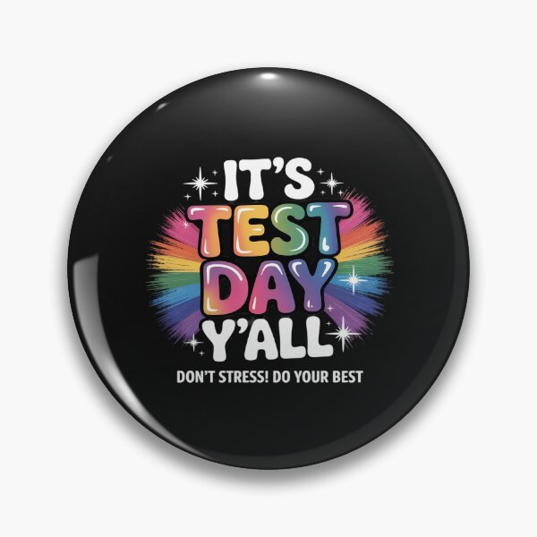 Item preview, It's Test Day Rock The Test Teacher Student Testing Day designed and sold by itsnothatweird.