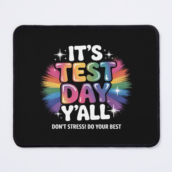 Item preview, It's Test Day Rock The Test Teacher Student Testing Day designed and sold by itsnothatweird.