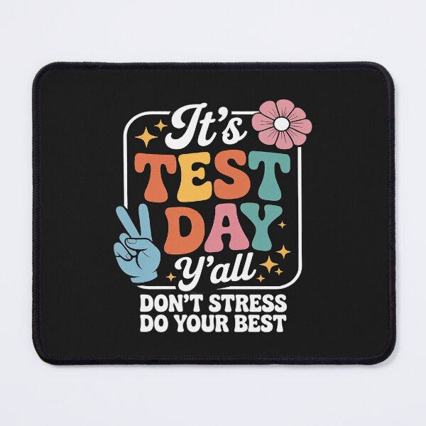 Item preview, It's Test Day Y'all Groovy Testing Day Teacher Student Exam designed and sold by itsnothatweird.